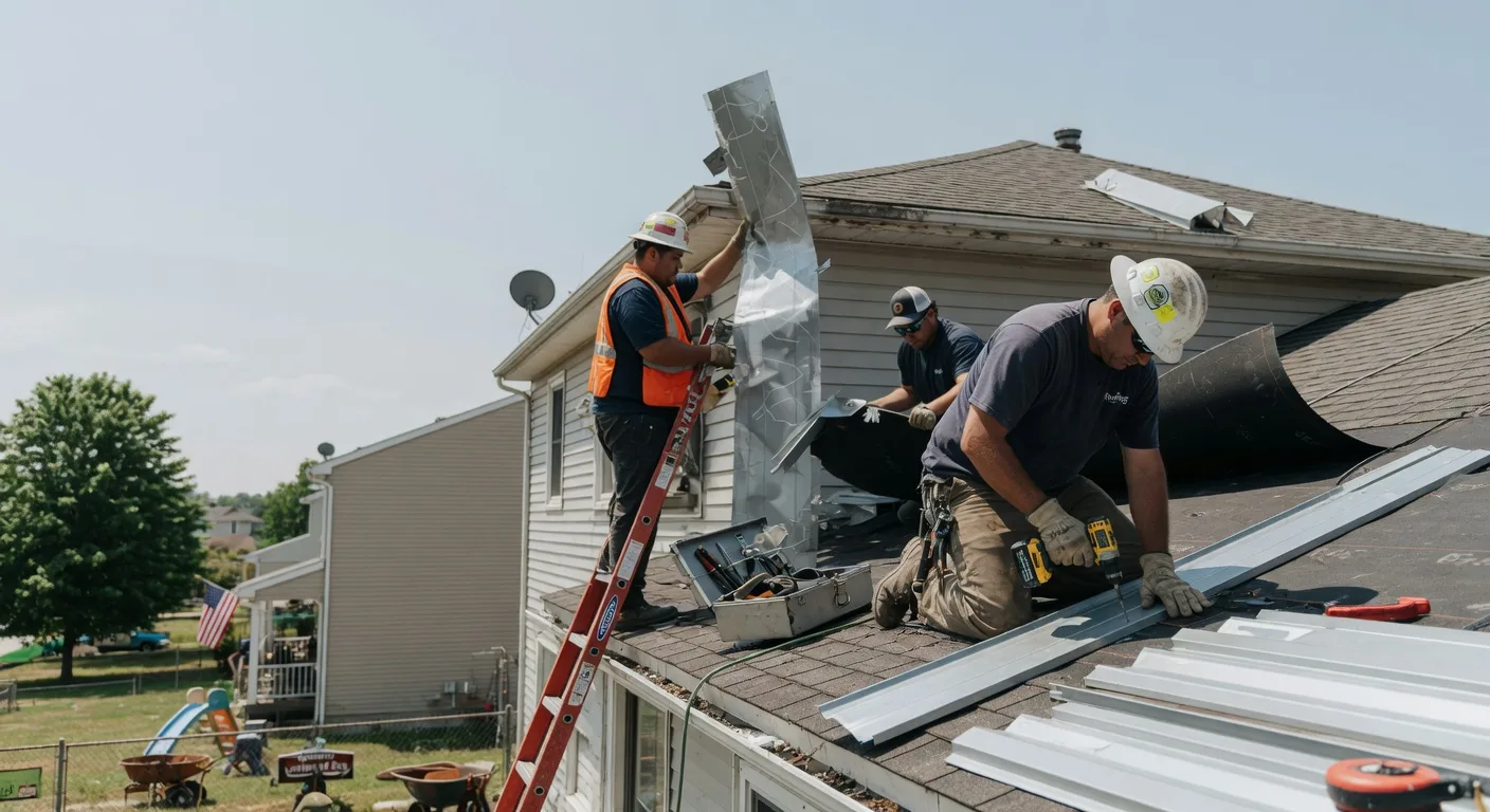Metal Roof Repair in Mondamin, IA